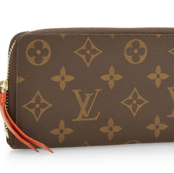 LOUIS VUITTON MONOGRAM CANVAS CLEMENCE WALLET - Picture 1 of 14